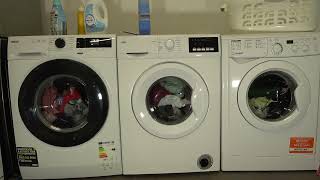 Wash Race  Zanussi Flextime vs Logik vs Indesit Mytime  Eco 4060 [upl. by Yanahc]