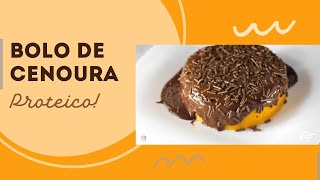 BOLO DE CENOURA PROTEICO [upl. by Yarezed]