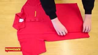 How to fold a polo shirt fast [upl. by Aissyla]