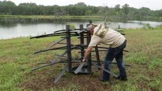 How To Build Fish Habitat  Gamekeepers Mossback Fish Habitat [upl. by Arquit]