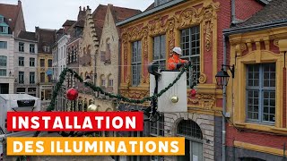 La magie de Noël sinstalle à Lille [upl. by Arykahs]