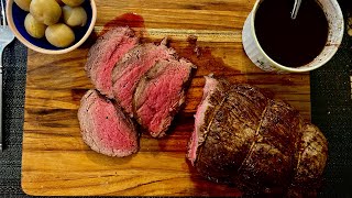 French Style Beef Tenderloin Chateaubriand with Wine Sauce [upl. by Poock]