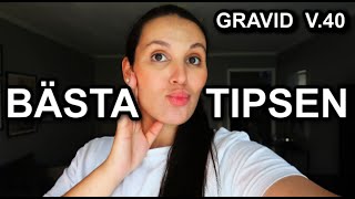 Mina 10 BÄSTA tips till gravida GRAVIDVLOGG 7 [upl. by Ardnuahs]