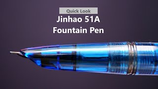 Jinhao 51A  Better than the modern Parker 51 [upl. by Kenzie763]