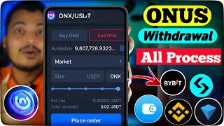 ONUS Airdrop Withdrawal  Onus Token Selling amp Withdraw in Binance Bybit Bitget  Onus Selling [upl. by Nylyrehc]