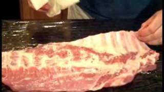 Pork Spare Rib Prep [upl. by Ajad679]