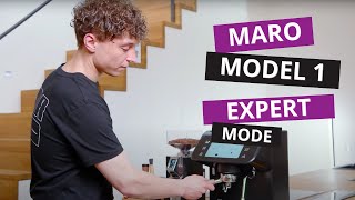 Der Expert Mode der MARO Model 1 Siebträgermaschine Alles nach deinem Geschmack [upl. by Ramberg295]