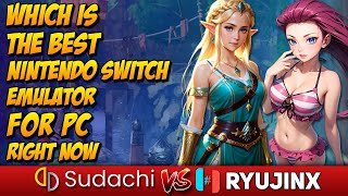 Sudachi vs Ryujinx Which is the Best Nintendo Switch Emulator for PC Right Now Performance Test [upl. by Balthasar88]