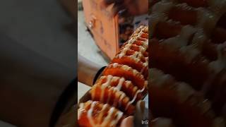 tasty spiral potato😋 🥔 youtubeshort viral [upl. by Inger]