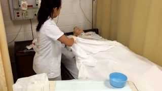 Sterile Field and Wet to Dry Dressing Skill Validation for nursing [upl. by Aneles]