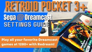 Retroid Pocket 3 Dreamcast Settings Guide amp Gameplay  Redream  Android  Emulation  Retro Gaming [upl. by Ahsinauq]