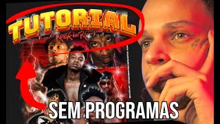 Como Fazer letras 3D Para Bootleg de Graça e sem programas [upl. by Valida]