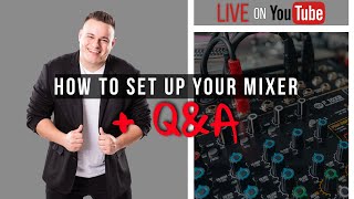 How To Set Up An External Mixer LIVE [upl. by Aloel]