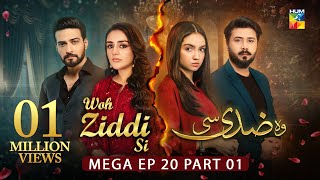 Woh Ziddi Si  Mega Ep 20 Part 01 10 Nov 24  Aina Asif Shazeal Shauka SIA BEAUTY CREAM  HUM TV [upl. by Anaig458]