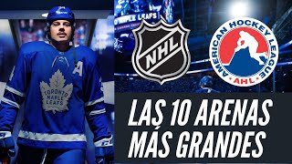 Las 10 arenas más grandes de la NHL [upl. by Atena23]