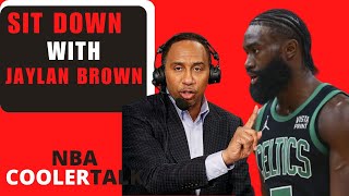 Jaylen Brown CHECKS Stephen A LIVE Face To Face For Slander On ESPN First Take amp RIPS NIKE [upl. by Loggia]