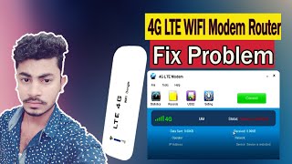 4G LTE WIFI Modem Router Fix Problem Trust Computer  Tc Unique Tech [upl. by Duane]