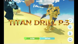 Roblox  Skyfall   Battle of Fallen  Gameplay  Titan Drill P3 [upl. by Leone]