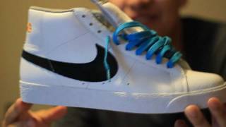 TheIMkicKs x Nike sb Blazer BenG [upl. by Eekcaj]