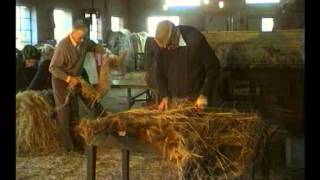 LINT AND LINEN scuttching the flax and making linen [upl. by Meurer]