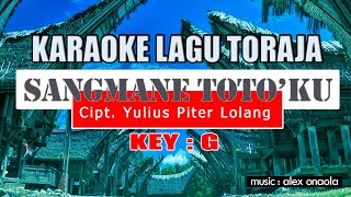 KARAOKE SANGMANE TOTOKU  KEY  G [upl. by Daniela]