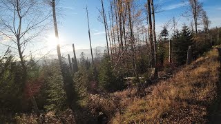 Hiking the ridges of Šumava  day 3 30102024 [upl. by Eidnahs835]