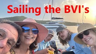 Sailing the BVIs on a Moorings Catamaran [upl. by Eneloj]