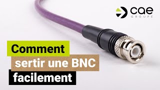 Comment sertir une BNC facilement [upl. by Payne]