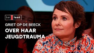 GRIET OP DE BEECK over KRITIEK die ze kreeg na interview in DWDD  Bar Laat [upl. by Annaihs]