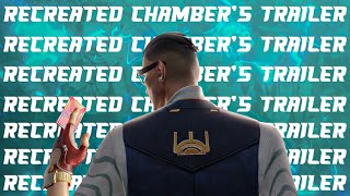 Recreated Chamber Trailer  Chamber Edit  riotgames [upl. by Zertnom883]