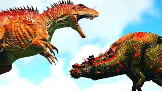 Ark Survival  SAVAGE ACRO vs SAVAGE DEVILJHO Ep623 [upl. by Atonsah]