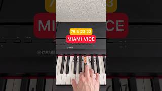 Jan Hammer  Crockett’s Theme Miami Vice pianotutorial pianolessons cordonbleuoff [upl. by Ellac72]