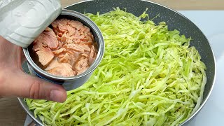 Hast du Kohl und Thunfischkonserven zu Hause 😋 2 Schnell einfach und sehr lecker Rezepte  159 [upl. by Ecilef319]