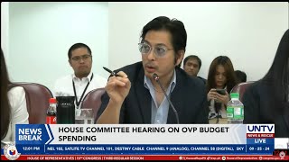 House continues hearing on OVP budget utilization VP Sara Duterte skips anew [upl. by Yrellam]