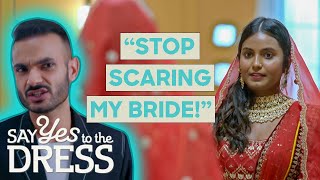 Bride Is Worried About Her Dress Matching Her Skin Tone  Say Yes To The Dress India [upl. by Bashemeth]