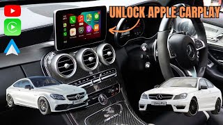 Add CarPlay to your C63C63S with this easy trick CarPlay  Android Auto WIRELESS [upl. by Eema]