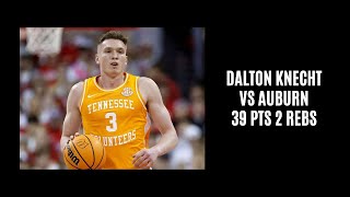 Dalton Knecht vs Auburn 39 PTS 2 REBS 3 STLS 22824 [upl. by Iht43]