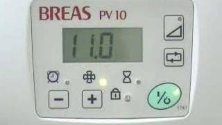 Adjusting the Breas PV10 [upl. by Goulette444]