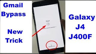 Samsung Galaxy J4 SMJ400F Gmail Bypass And Frp Reset NEW Method [upl. by Giselbert]