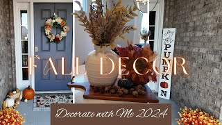 FALL DECORATE WITH ME 2024  COZY FALL DECOR IDEAS [upl. by Blanche40]