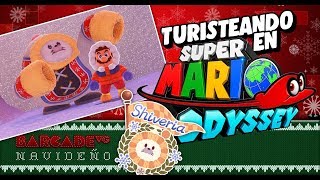 Turisteando en Super Mario Odyssey navideño Snow Kingdom [upl. by Agrippina]