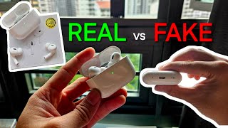 AirPods Pro 2 Fake Super Clone Unboxing 20 vs 349 [upl. by Dwain]