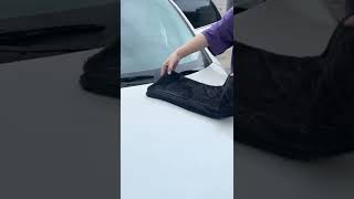 Super Absorbent Towel Thick Twist Pile Car Care Cleaning Cloth Single Side Twisted Loop car towel [upl. by Eibor400]