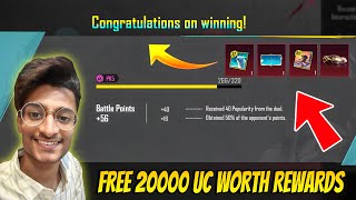 😍BGMI NEW UPDATE IS HERE  UPDATE 30 EVENT  FREE 20000 UC WORTH REWARD ParasOfficialYT [upl. by Renner]