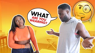 I Wore A Scandalous Outfit To See How My Fiance Would React Outfit Prank On Boyfriend [upl. by Leumek]