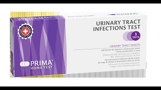 TEST DE INFECCIÓN URINARIA PRIMA HOME TEST [upl. by Cinelli]