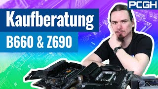 Z690 vs B660  MSI Gigabyte Asus  ALDER LAKE Mainboard Kaufberatung 2022 [upl. by Jegger333]