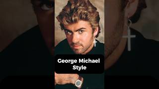 George Michaels Iconic Style 80s amp 90s Fashion Legend 🌟 GeorgeMichael MensStyleInspo style [upl. by Travax]