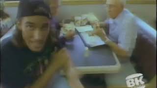 Burger King quotBK Tee Veequot Commercial  Dinner Baskets Version 2 1992 [upl. by Ramah]