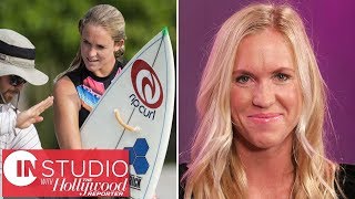 Bethany Hamilton on Unstoppable Documentary quotPeople Havent Seen The Real Mequot  In Studio [upl. by Monarski]